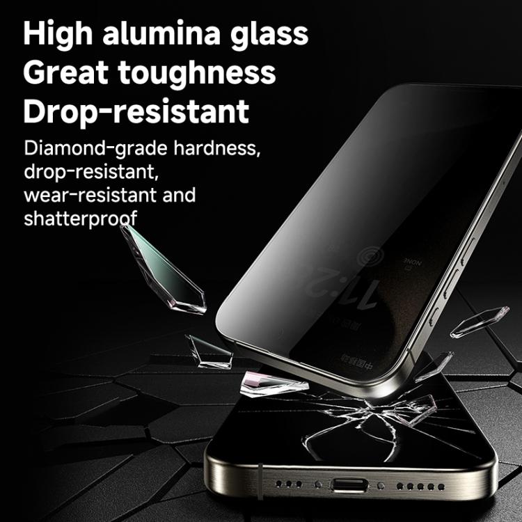For iPhone 16 Plus REMAX Future Ultra-Soft Series WL-03 Privacy Tempered Glass Film - iPhone 16 Plus Tempered Glass by REMAX | Online Shopping UK | buy2fix