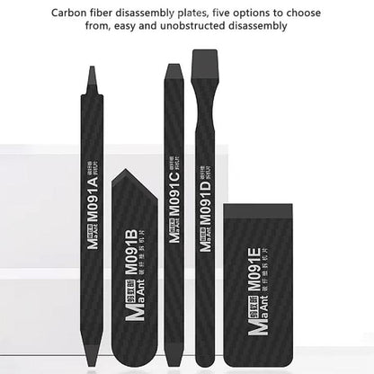 MaAnt M091 Series Carbon Fibre Disassembling Blades Set - Crowbar by MaAnt | Online Shopping UK | buy2fix