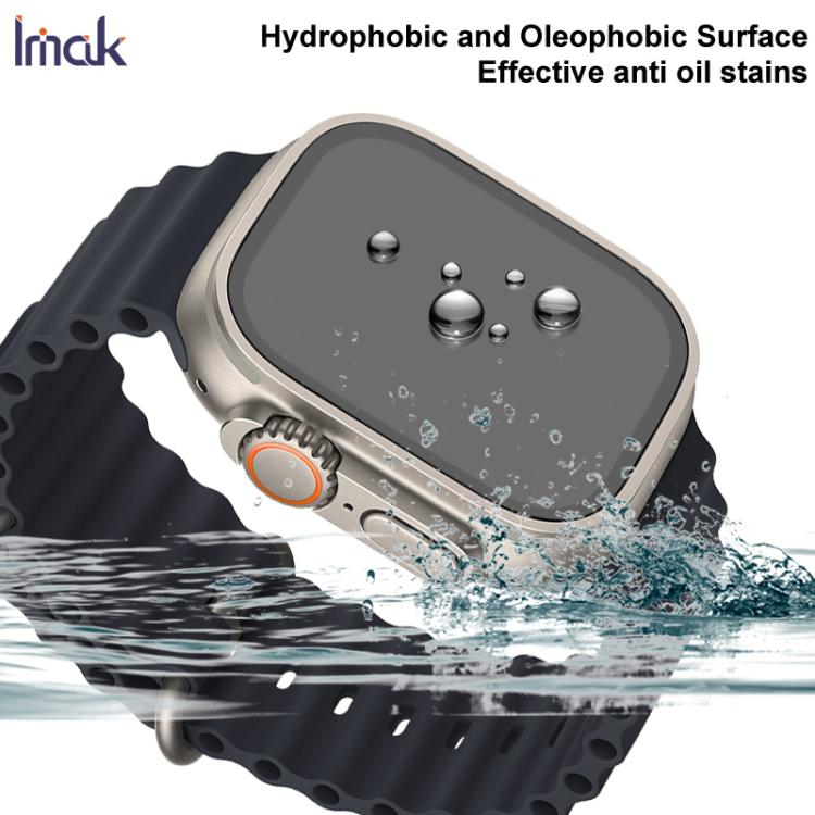 For Apple Watch Ultra 1/2/3 49mm imak HD Full Screen Privacy Tempered Glass Protective Film - Screen Protector by imak | Online Shopping UK | buy2fix