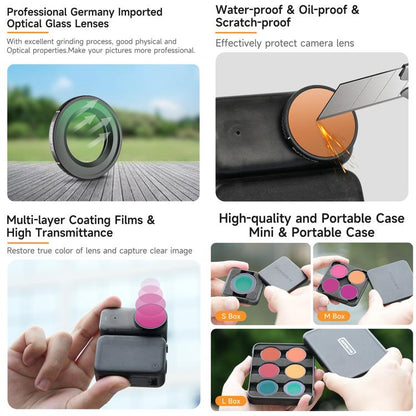 For DJI Osmo Nano Sunnylife Camera Lens Filter, Filter:Black Mist 1/4 - Lens Filter by Sunnylife | Online Shopping UK | buy2fix