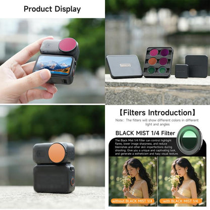 For DJI Osmo Nano Sunnylife Camera Lens Filter, Filter:Black Mist 1/4 - Lens Filter by Sunnylife | Online Shopping UK | buy2fix