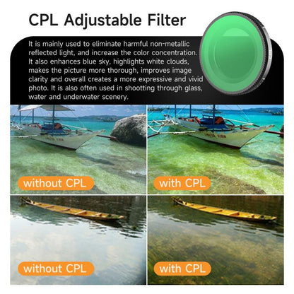 For DJI Osmo Nano Sunnylife Camera Lens Filter, Filter:Black Mist 1/4 - Lens Filter by Sunnylife | Online Shopping UK | buy2fix