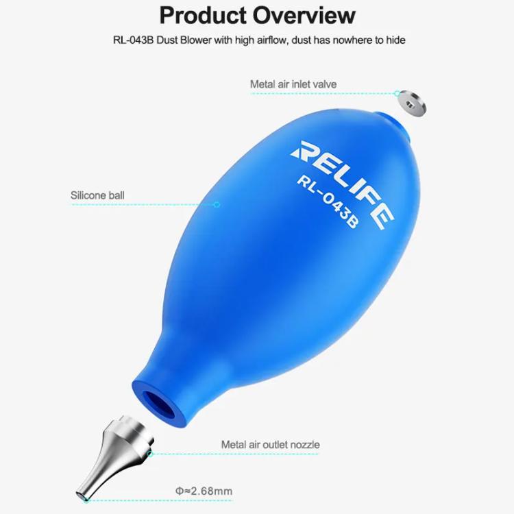 RELIFE RL-043B Soft Silicone Dust Blowing Ball - Dust Remove Tool by RELIFE | Online Shopping UK | buy2fix