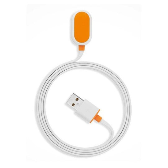 For Imoo Watch Phone Z6 / Z5Q Integrated USB Port 2 Pin Magnetic Data Charging Cable, Length: 1m(Orange)