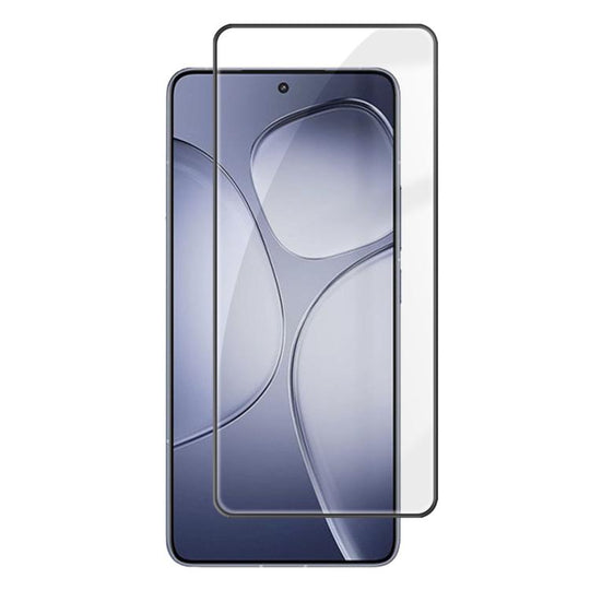 For Redmi K70 Ultra Kalebol High-Aluminum Screen-Printed Full-Coverage Anti-Fingerprint Black-Bordered HD Tempered Glass Film