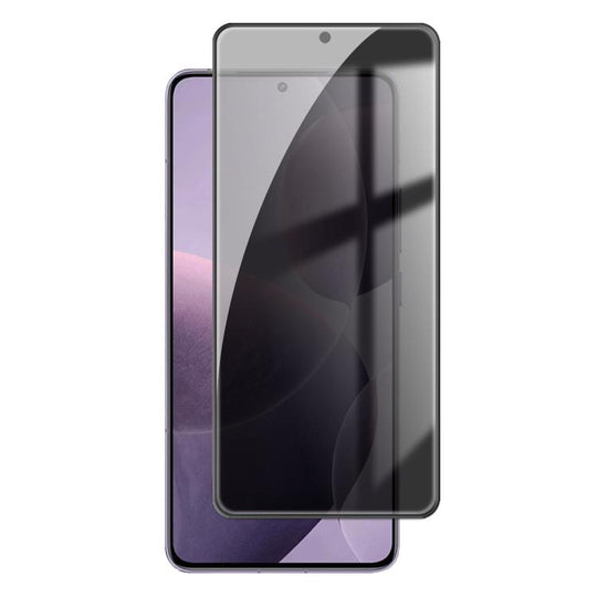 For Redmi K70 Kalebol High-Aluminum Screen-Printed Full-Coverage Black-Border Privacy Tempered Glass Film