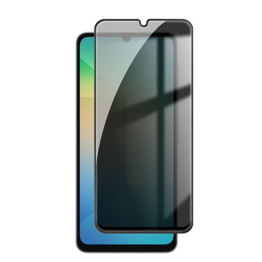 For Galaxy A06 4G / 5G Kalebol High-Aluminum Screen-Printed Full-Coverage Black-Border Privacy Tempered Glass Film