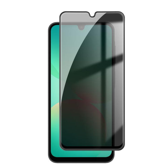 For Galaxy A26 5G Kalebol High-Aluminum Screen-Printed Full-Coverage Black-Border Privacy Tempered Glass Film