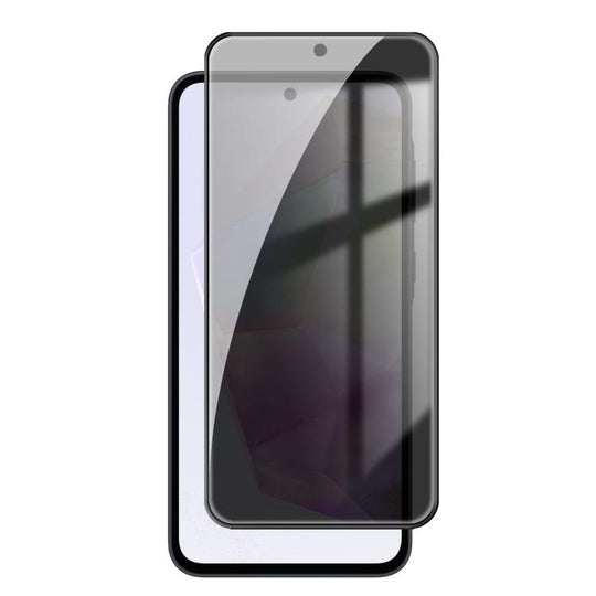 For Galaxy A35 5G Kalebol High-Aluminum Screen-Printed Full-Coverage Black-Border Privacy Tempered Glass Film