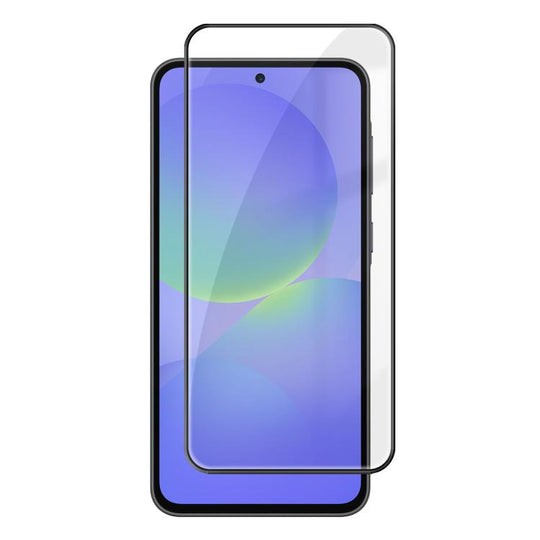 For Galaxy A36 5G Kalebol High-Aluminum Screen-Printed Full-Coverage Anti-Fingerprint Black-Bordered HD Tempered Glass Film