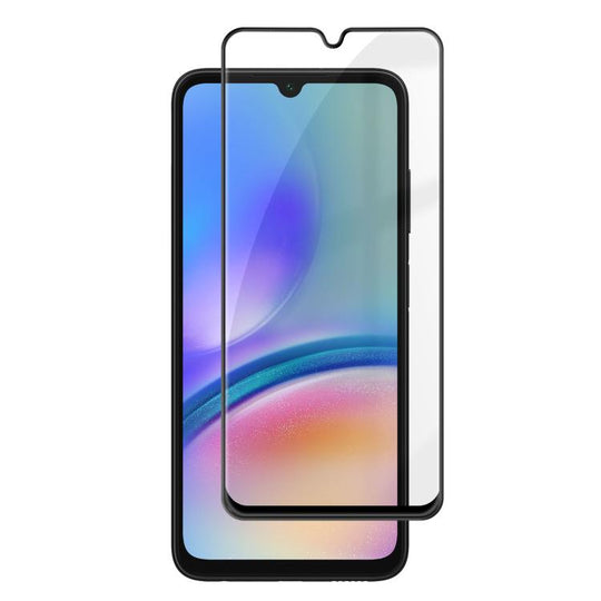 For Galaxy A05s Kalebol High-Aluminum Screen-Printed Full-Coverage Anti-Fingerprint Black-Bordered HD Tempered Glass Film