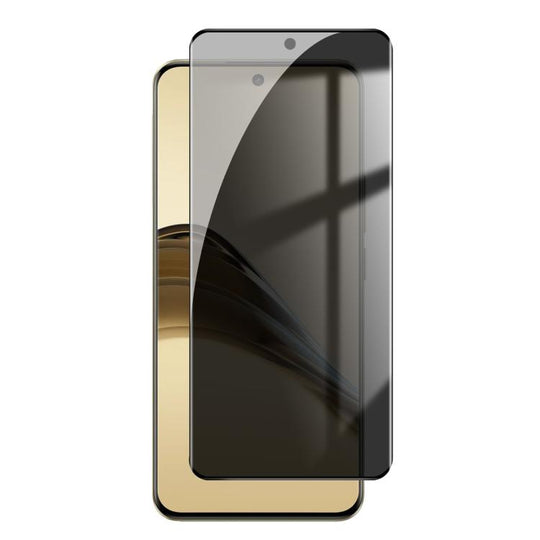 For Realme 13 Pro+ Kalebol Curved High-Aluminum Screen-Printed Full-Coverage Anti-Fingerprint Black-Border Privacy Tempered Glass Film