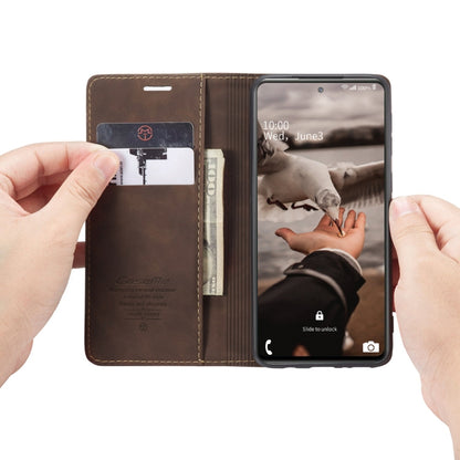 For Samsung Galaxy S20 FE CaseMe 013 Multifunctional Horizontal Flip Leather Case with Holder & Card Slot & Wallet(Coffee) by CaseMe