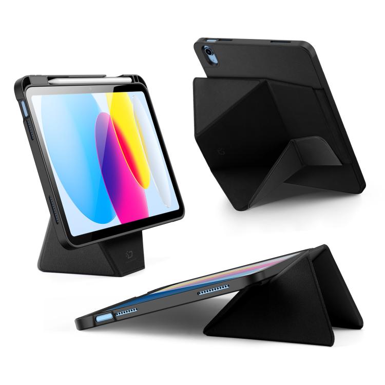 For iPad 2022 / 2025 DUX DUCIS Vers Series PU + TPU Tablet Case(Black) - iPad 2025 / 2022 Cases by DUX DUCIS | Online Shopping UK | buy2fix