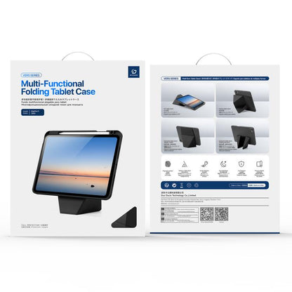 For iPad Pro 11 2025 / 2024 DUX DUCIS Vers Series PU + TPU Tablet Case(Black) - iPad Pro 11 2025 / 2024 Cases by DUX DUCIS | Online Shopping UK | buy2fix
