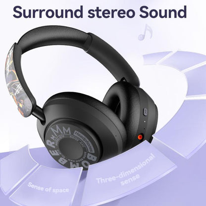 GT-3 Wireless Bluetooth Stereo ANC Gaming Music Headphone(Purple) - Headset & Headphone by buy2fix | Online Shopping UK | buy2fix