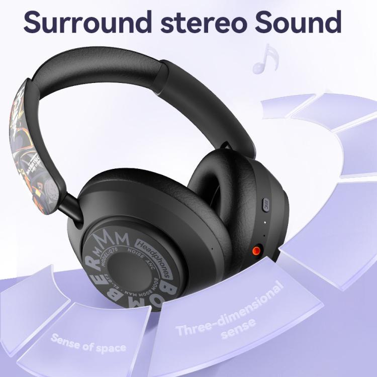 GT-3 Wireless Bluetooth Stereo ANC Gaming Music Headphone(Black) - Headset & Headphone by buy2fix | Online Shopping UK | buy2fix
