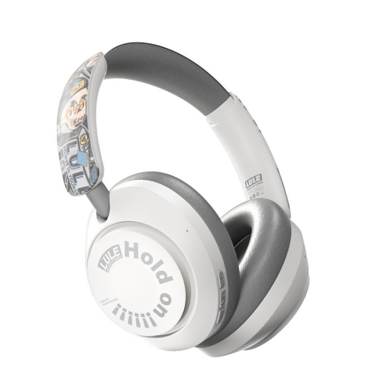 GT-3 Wireless Bluetooth Stereo ANC Gaming Music Headphone with 2.4G USB Drive(White) - Headset & Headphone by buy2fix | Online Shopping UK | buy2fix