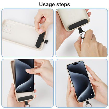 30cm 240W Type-C to Type-C Data Charging Cable Phone Anti-lost Wrist Short Strap(Pink) - Lanyards & Wrist Straps by buy2fix | Online Shopping UK | buy2fix