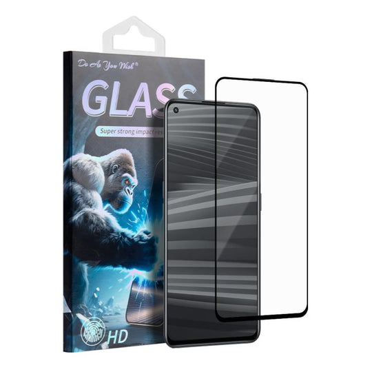 For Realme GT2 Do As You Wish Silk Screen Printed HD Tempered Glass Film(Black)