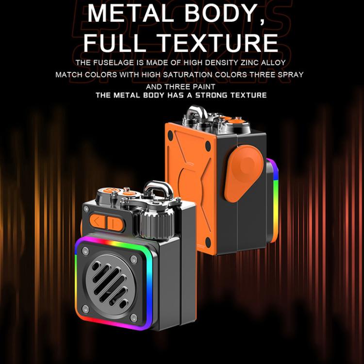 DK06 Portable RGB Light Bluetooth 5.4 Wireless Speaker(Gun Color) - Mini Speaker by buy2fix | Online Shopping UK | buy2fix