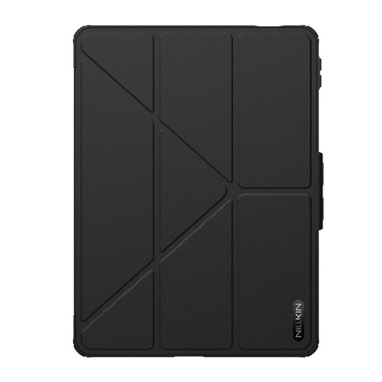 For Xiaomi Pad 8 / 8 Pro NILLKIN Bumper Pro Multi-angle Folding Style Tablet Leather Case(Black)