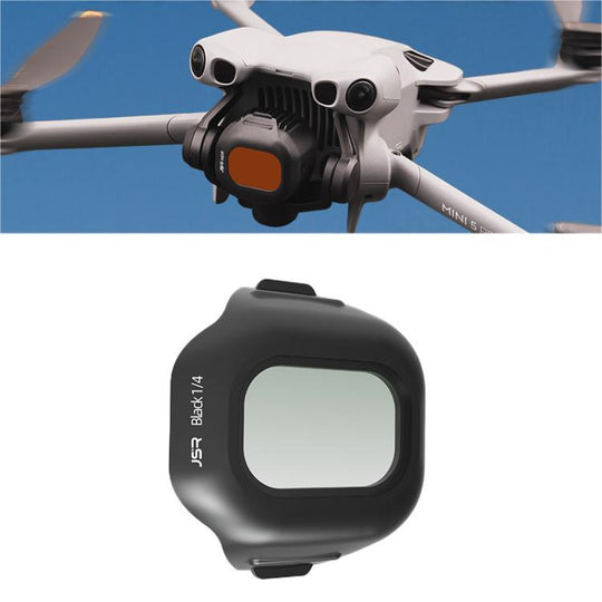 For DJI Mini 5 Pro JSR CB Series Clip-on Drone Camera Lens Filter, Filter:Black Mist 1/4