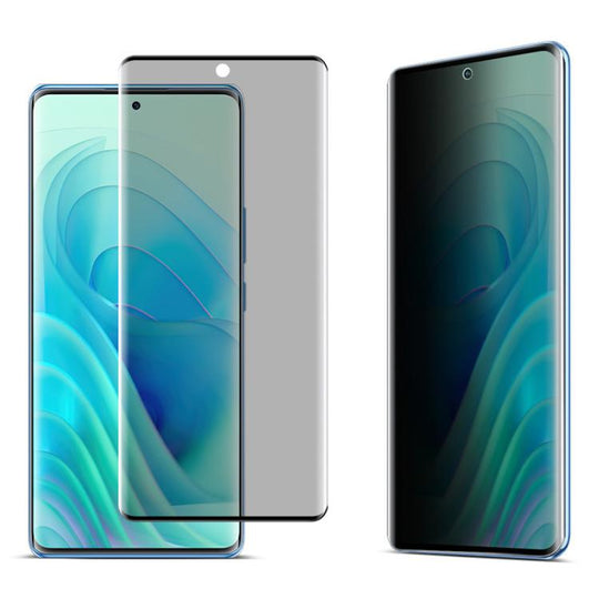 For Itel S23+ imak No Edge Version 3D Curved Privacy Full Screen Tempered Glass Film