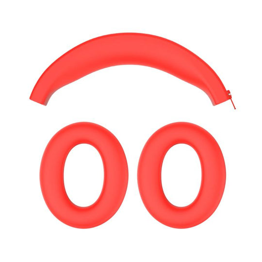 For Anker Soundcore Q20i 3 in 1 Headphones Silicone Protective Case(Red)