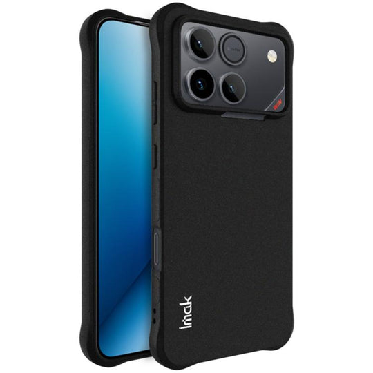 For Honor Win 5G / Win RT 5G imak Shockproof Airbag TPU Phone Case(Matte Black)