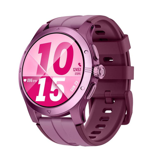 GR5 1.43 inch AMOLED Screen Urban Fitness Smart Watch IP68 Support Heart Rate Monitoring(Purple)