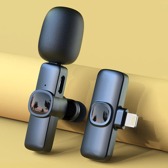 J1 Lavalier Wireless Microphone Noise Reduction Mini Mic, Model:8 Pin Plug
