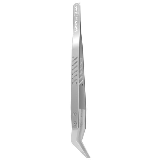 LUOWEI High-Temperature Resistant Insulating Non-Magnetic Tweezers, Model:IS-60