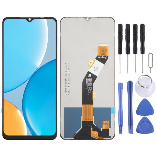 For Itel A50C OEM LCD Screen with Digitizer Full Assembly