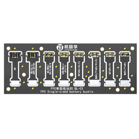 JTX BL-03 Power Cable Battery Soft FPC Connector Supports iPhone 6 to 16 Series