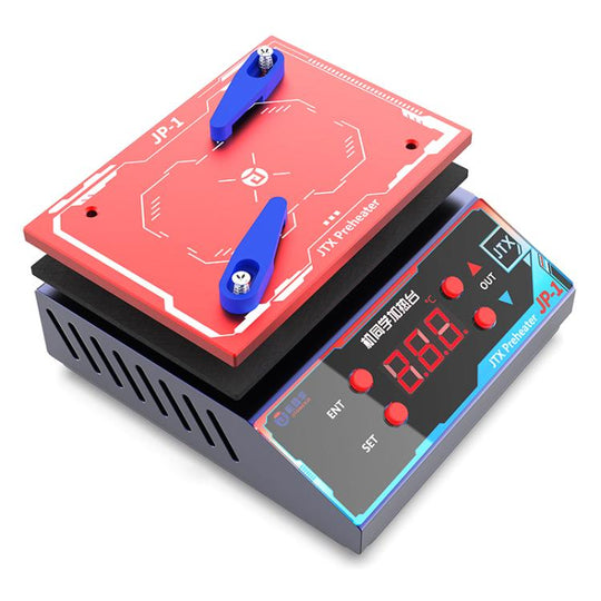 JTX JP-1 Universal Motherboard Planting Tin Degumming Laminated Preheating Platform, Plug:EU Plug