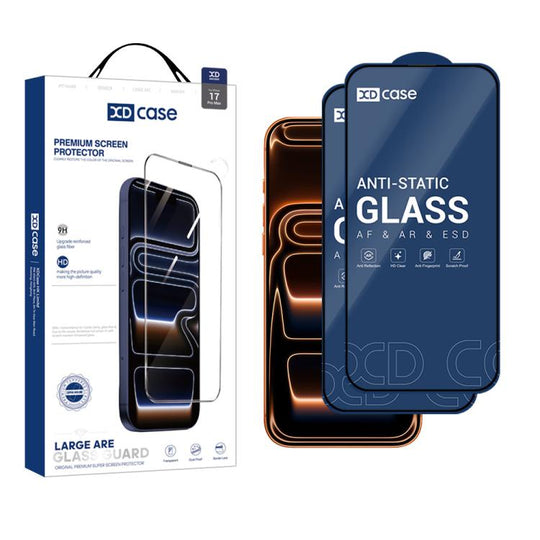 For iPhone 17 Pro Max XDcase 2pcs / Pack Silk Screen Printed HD Tempered Glass Film