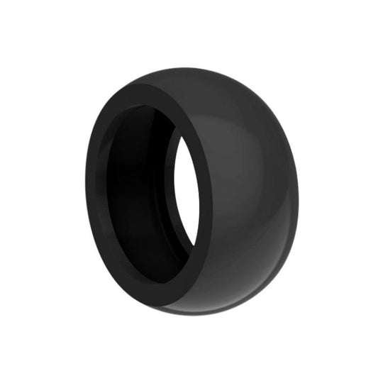 xDfind For Ultrahuman Ring AIR Smart Ring Silicone Cover, Size:S(Black)