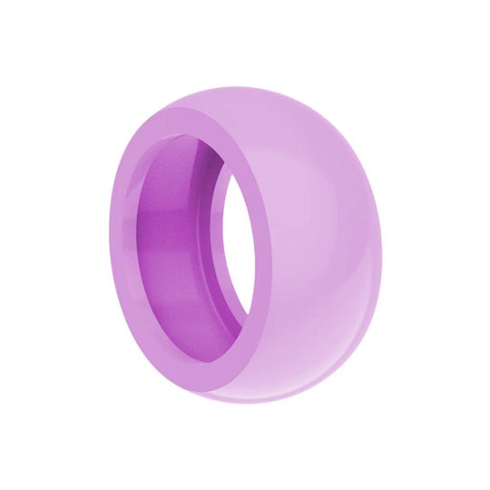 xDfind For Ultrahuman Ring AIR Smart Ring Silicone Cover, Size:M(Light Purple)