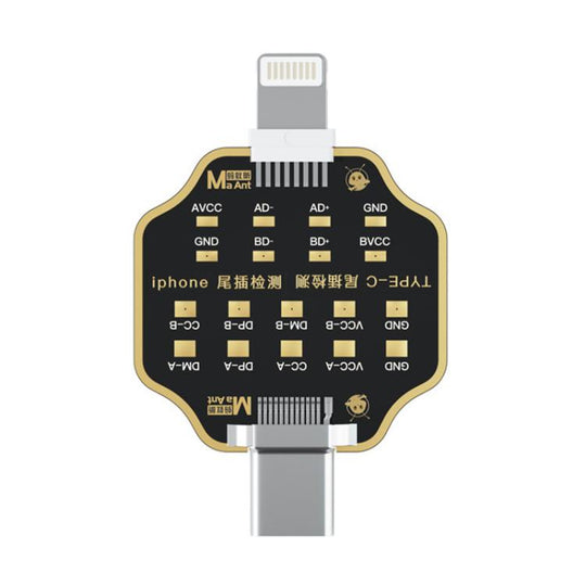 MaAnt Non-Remove Phone Tail Plug Charging Fault Test Board for iPhone / Android