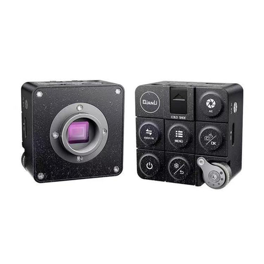 QianLi 6.5X-58X Gorilla 4K Industrial Camera, Plug:EU Plug