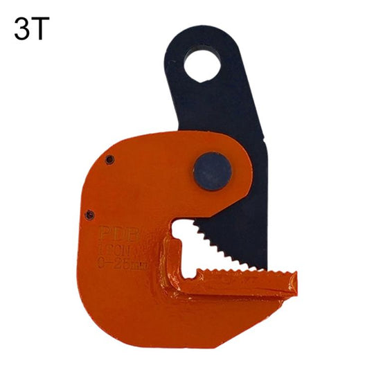 Steel Plate Hanging Clamp Heavy Duty Steel Clip Grip, Specification:PDB Flat Lifting Clamp 3T