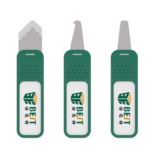 BEST BST-146 3 in 1 Disassembly Steel Pry Plate Set