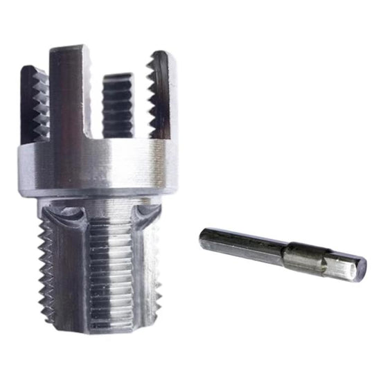 Plumbing Internal External Integrated Thread Cutting Tool, Type:6 Points M25 Sliver