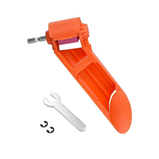 Portable Drill Bit Grinding Wheel Sharpener Quick Sharpening Grinder, Type:Orange Grinding Tool Set