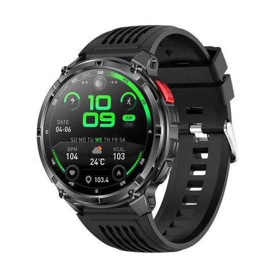 QS10 1.7 inch BT5.2 Sports Smart Watch, Support Sleep / Heart Rate / Blood Pressure Health Monitor(Black)