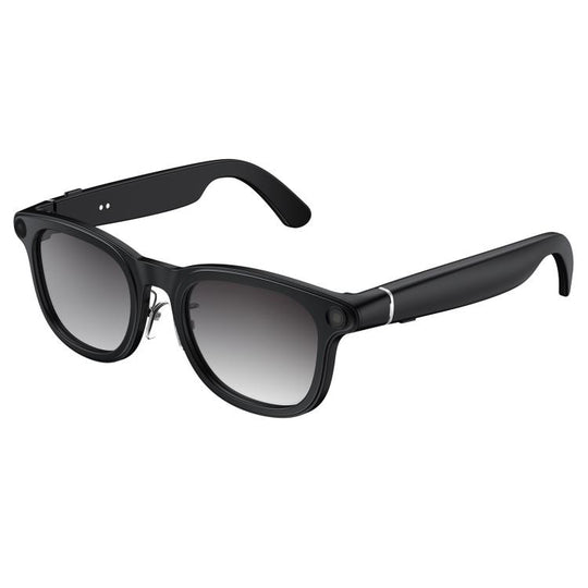 X01 Cycling Smart AI Sports Glasses 8MP HeyCyan, Six-axis Image Stabilization, Wi-Fi, BT Call, AI Voice Assistant, AI Translation(Black Frame Photochromic Lens)