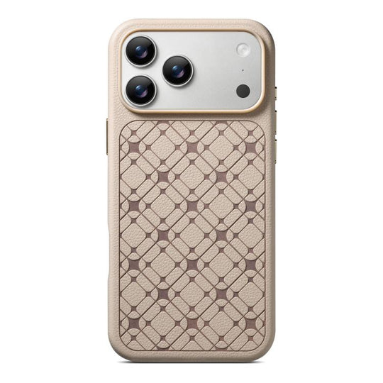 For iPhone 18 Pro / 17 Pro ESEBLE B2 Starlight Plaid Phone Case(Khaki)