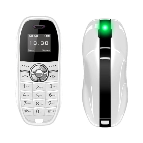 X18 Mini Phone, 0.66 inch, MTK6261D, Support Bluetooth, FM, GSM, Dual SIM(Silver)