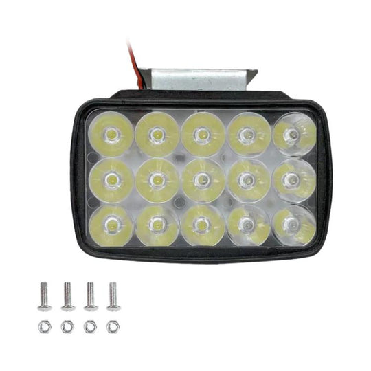 DC12-85V Motorcycle High-intensity LED Spotlight, Type:Ultra-bright 15 LEDs + Screw